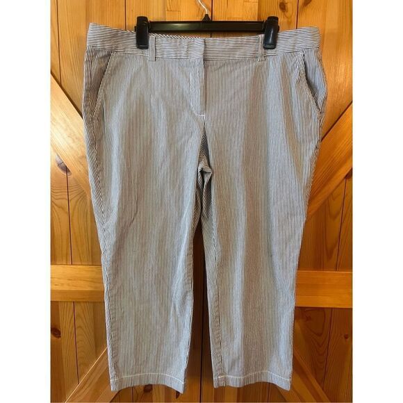 Lands end, striped pants, size 16 ￼(1502) - Picture 1 of 4